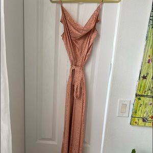 LPA The Label silk pink dress M